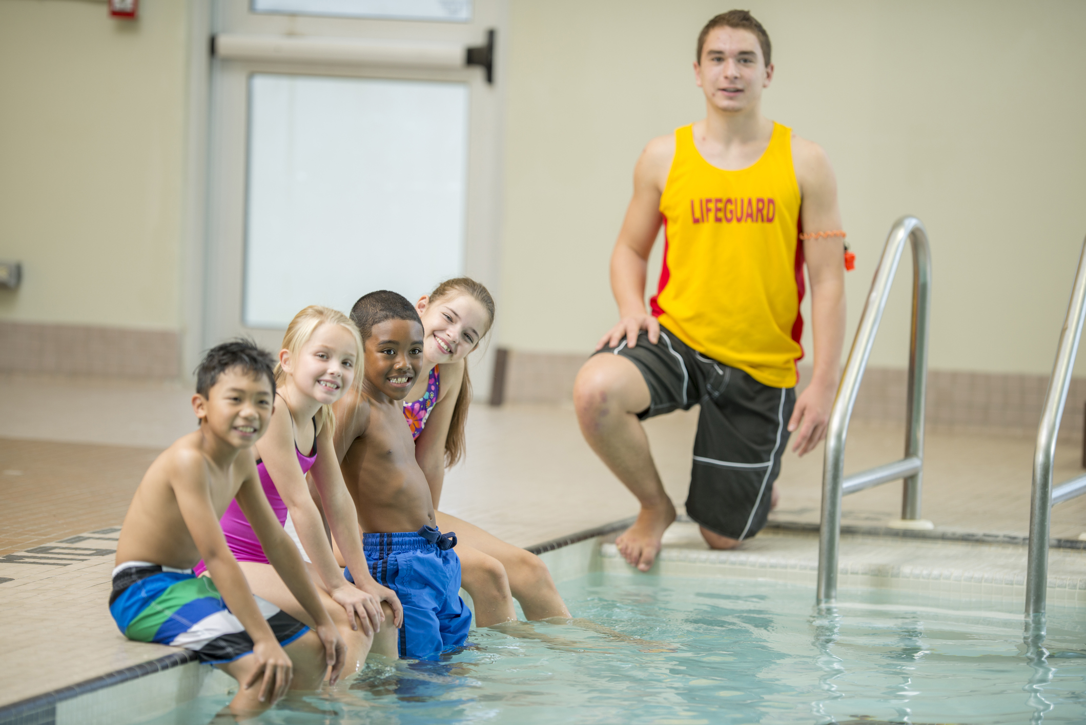 Kids Before Swim Class